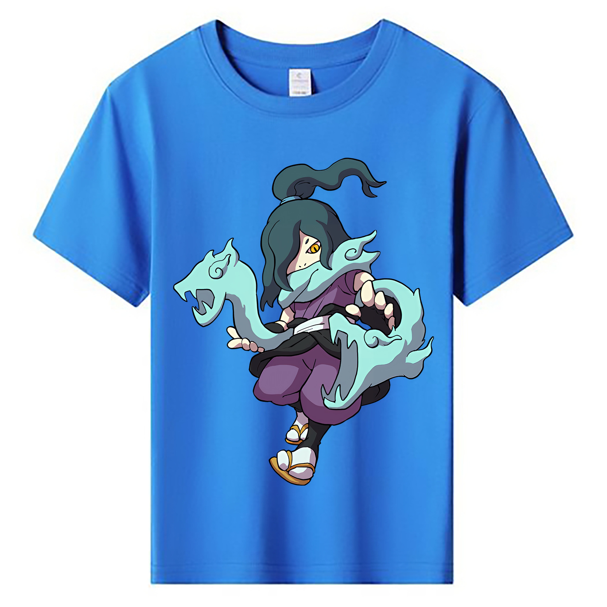 （画像用） 妖怪ウォッチ Yo-kai Watch 綿100％キッズTシャツ（フロントプリント）